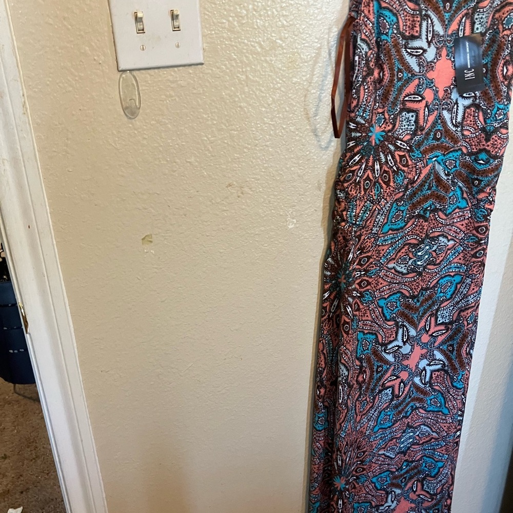 Inc multi color dress